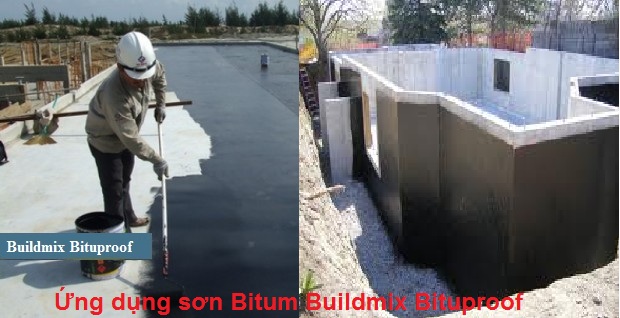 Sơn chống thấm Bitum Builmix Bituproof