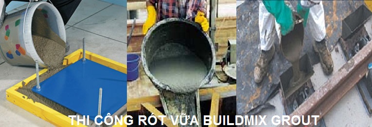 Vữa không co Buildmix Grout